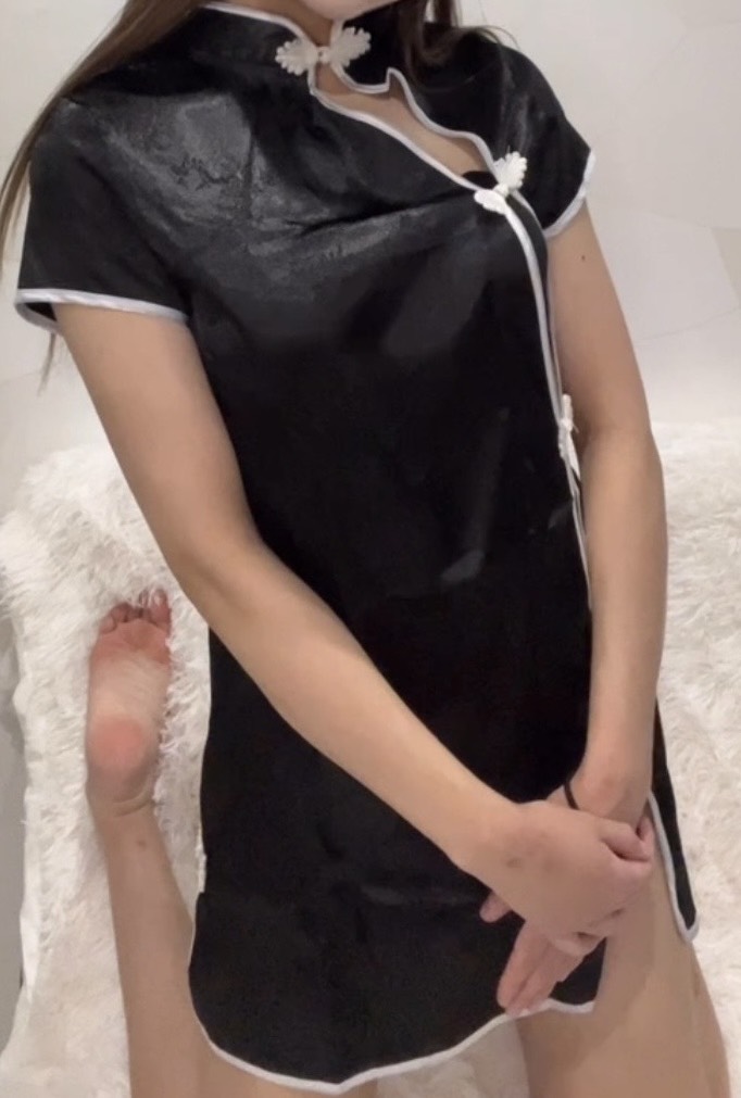 黒チャイナドレス
